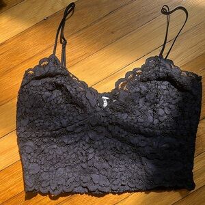 Navy blue bralette
